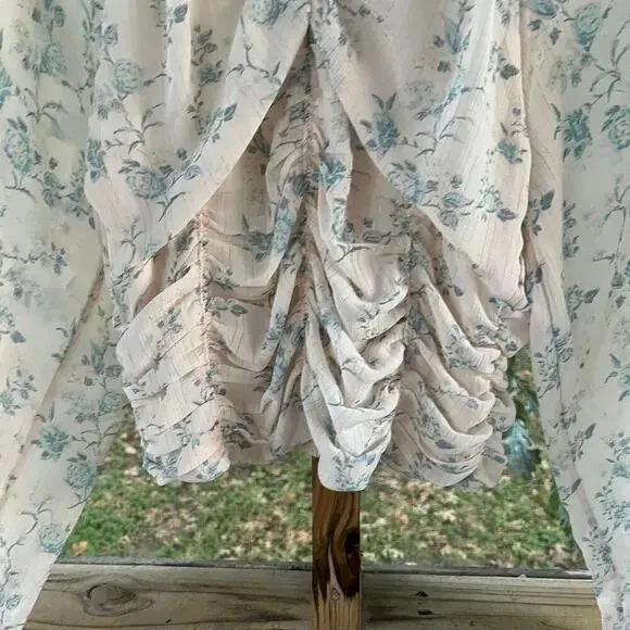 Free People Women's Final Rose Blouse In Vintage Combo Size XL - Picture 8 of 13